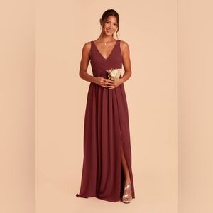 Elegant Burgundy Sleeveless Maxi Dress